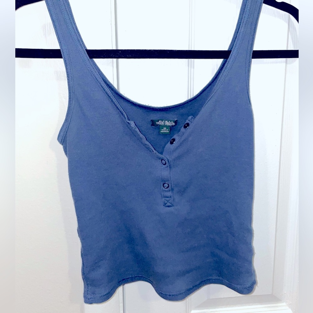 Blue Tank Top